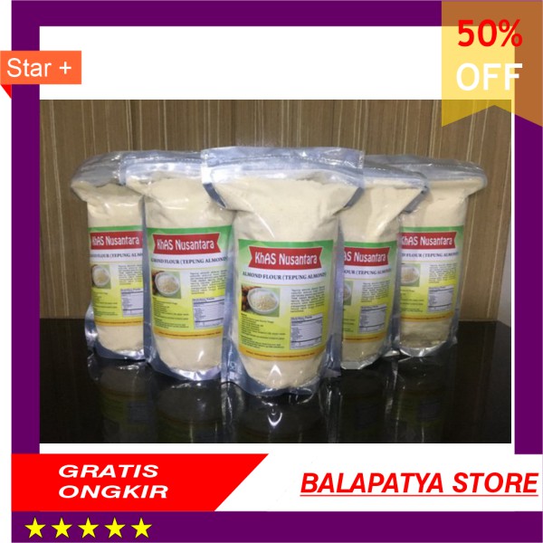 

BEST SELLER !!! Tepung Almond Keto Khas Jaya Nusantara Premium Quality