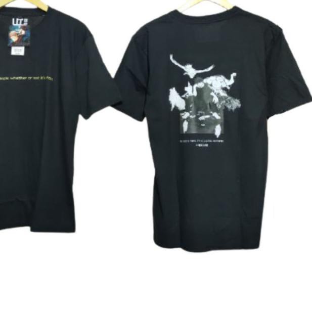 ➭ KAOS UNIQLO JUJUTSU KAISEN JJK UT GRAPHIC T-SHIRT MANGA KAOS ANIME/JUJUTSU ✼