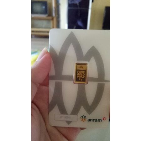 Logam Mulia ANTAM 2gr / LM ANTAM 2GR / EMAS 2Gr