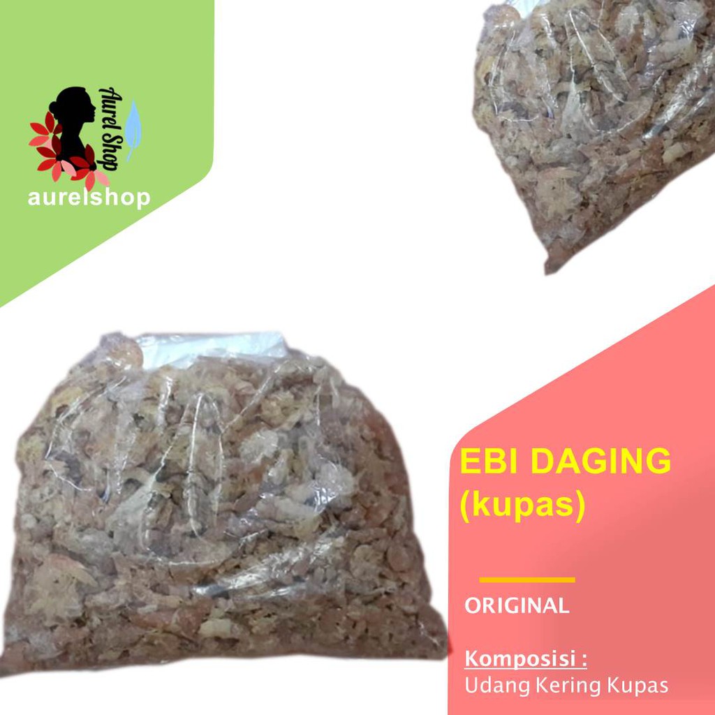 

Ebi Daging Kupas 250gr, 500gr, 1 kg