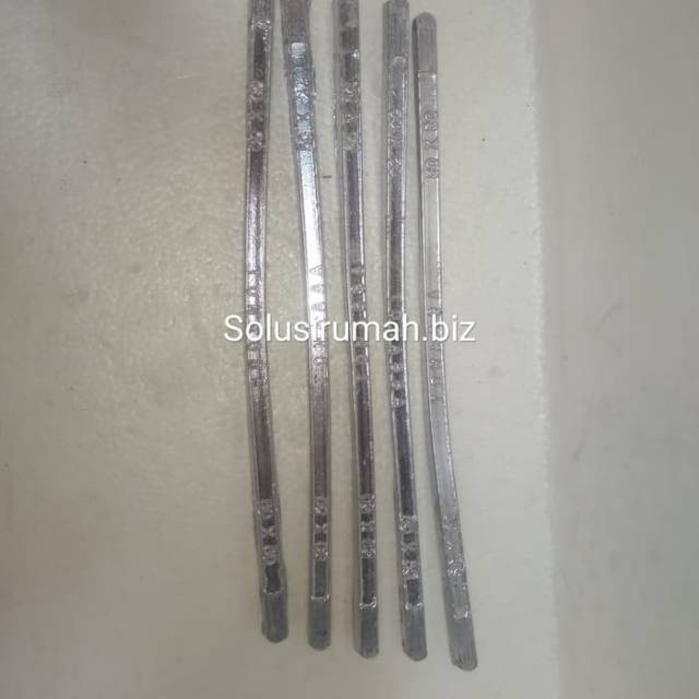 TIMAH BATANG TIMAH MURNI 50*50 PANCING TONASA PERONS 100GRAM 0.1KG