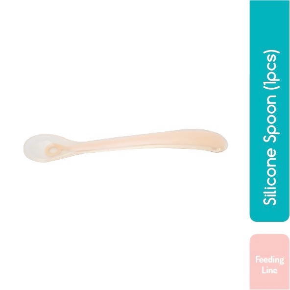 MAK226 SENDOK SILIKON BABYMOOV SILICONE SPOON ISI 1 PCS