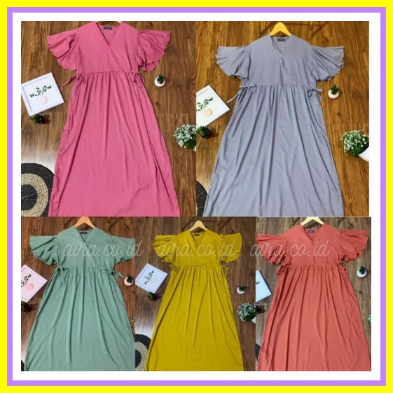 Daster Ibu Hamil Busui Motif Daster Bali Murah Kekinian Nyaman Ruffle Wanita Daster Remaja Bestselle