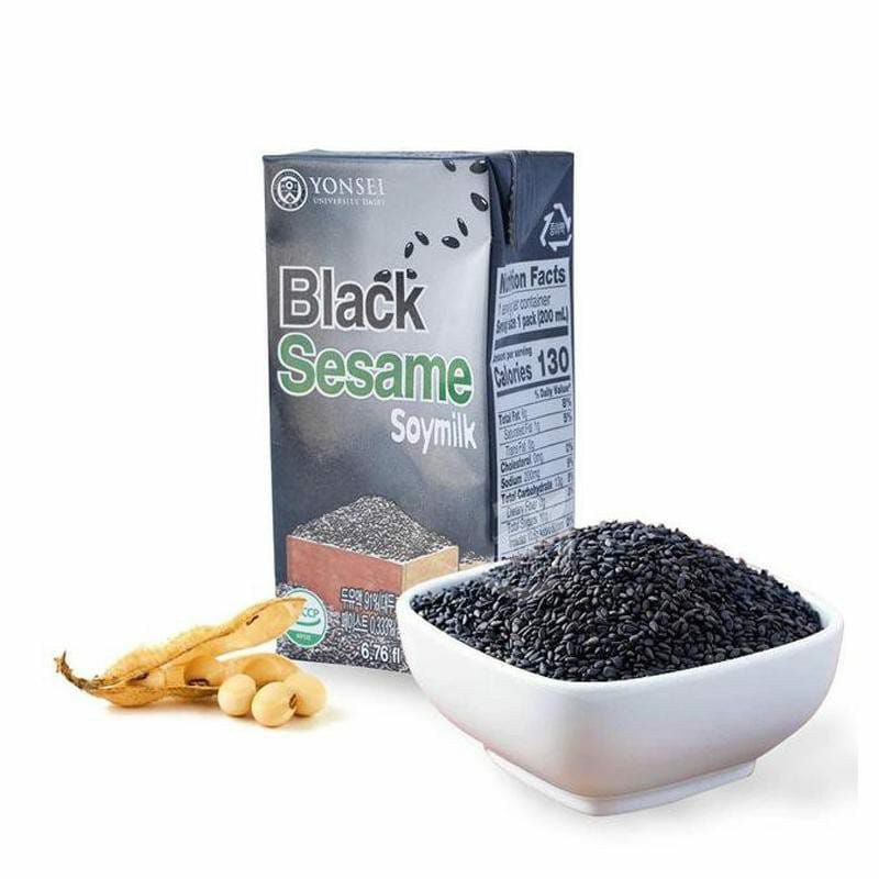 Yonsei Black Sesame Soy Milk 200ml