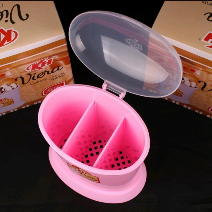 Tempat Sendok Garpu KH VIERA / Cutlery Holder / Wadah Peralatan Makan