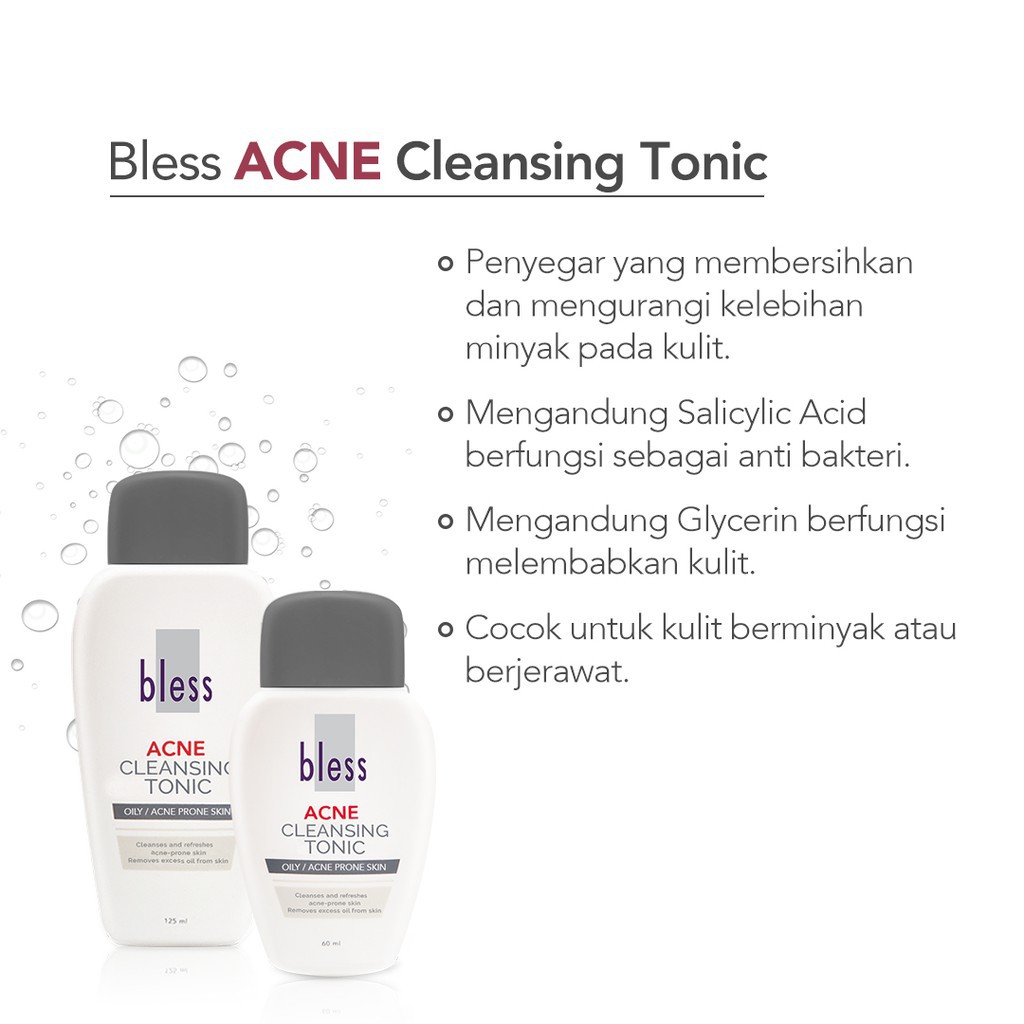 BLESS ACNE CLEANSING TONIC 125 ML