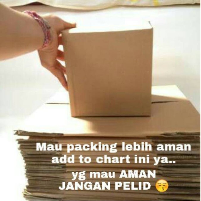 Tambahan Packing Kardus / Packing DUS AGAR LEBIH AMAN