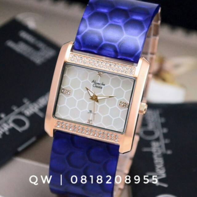 Jam Tangan Wanita Original Alexandre Christie AC 2526 Ladies Arloji Cewek