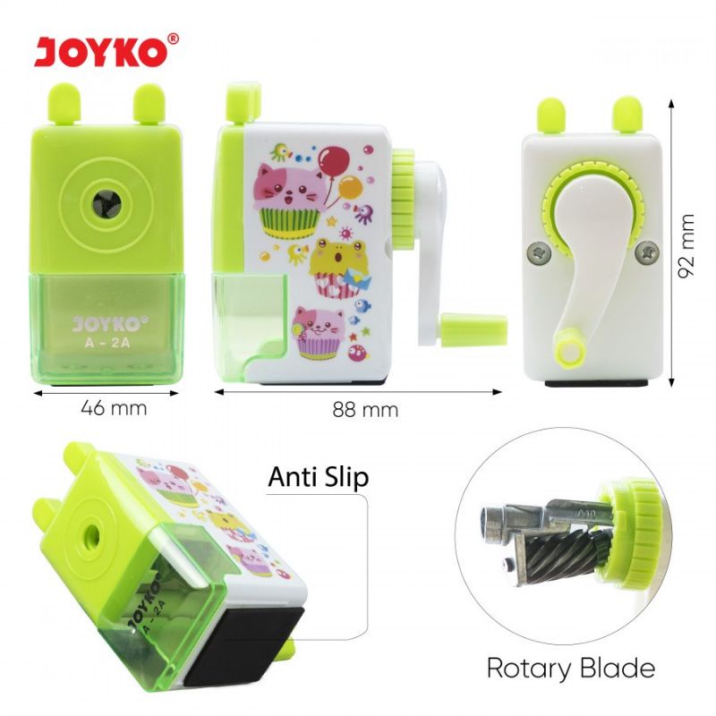 SHARPENER JOYKO A-2A ( RAUTAN PUTAR )