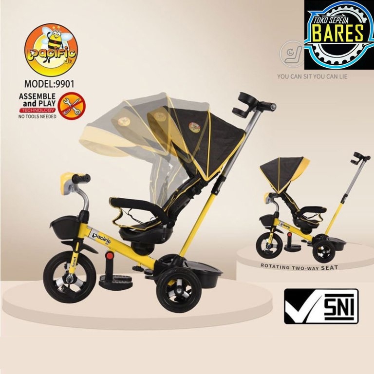 Sepeda Roda Tiga Anak Pacific JR PT-9901 / Tricycle