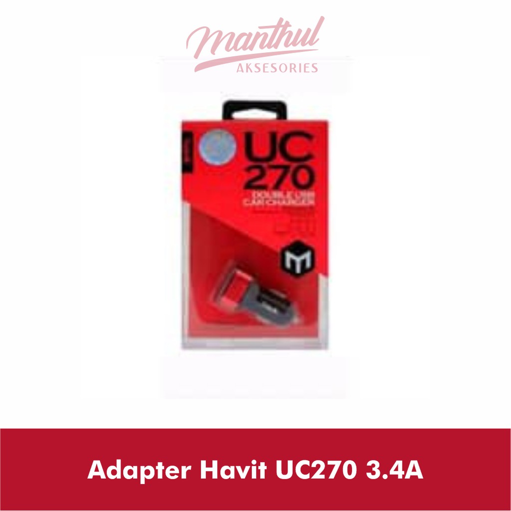 CAR CHARGER HAVIT 3.4A CAR CHARGER HIGH QUALITY