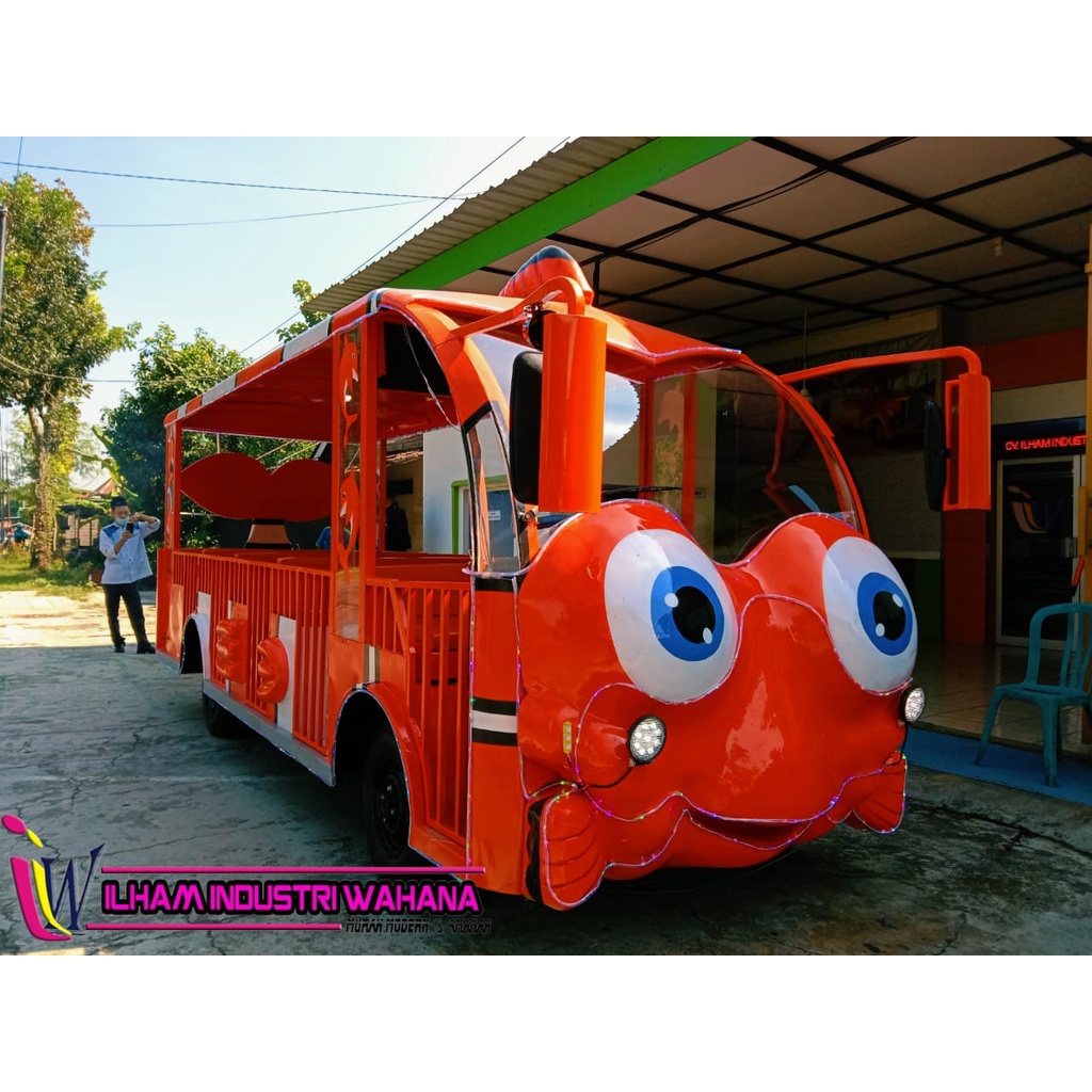 KERETA MINI WISATA KARAKTER IKAN NEMO | ODONG SEPOR KELINCI