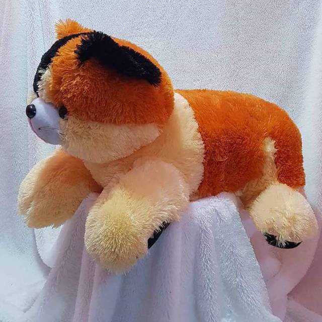 boneka kucing bulu duduk xl lucu termurah
