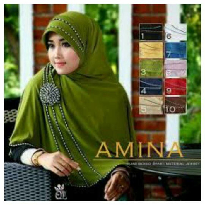 Bergo Amina / Jilbab Amina