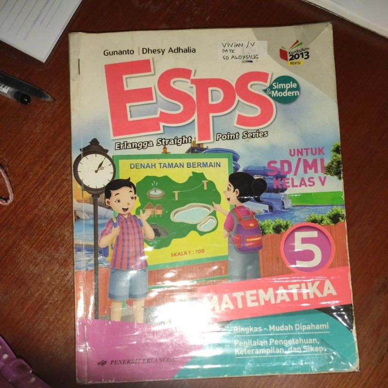 ESPS matematika kelas 5 erlangga