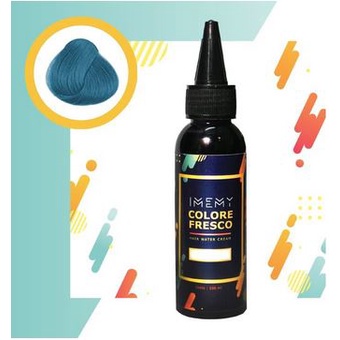 COLORE FRESCO - NAVY BLUE color cream cat pewarna rambut biru denim