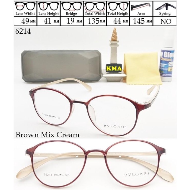 kacamata minus pria wanita ELASTIS frame kacamata lentur premium minus
