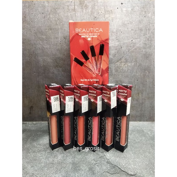 Lipcream beautica mix ( 12pcs )