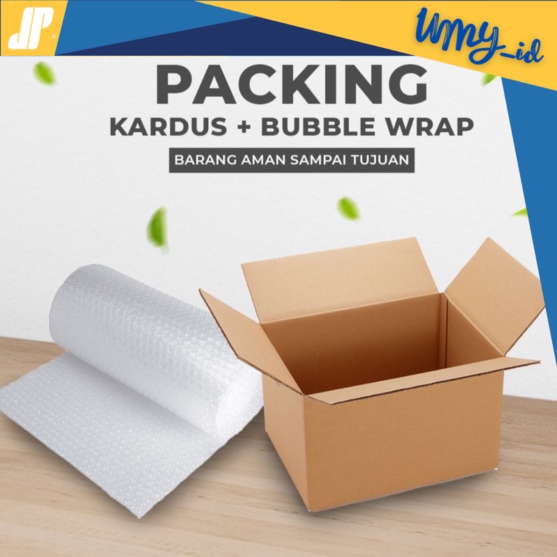 

EXTRA PACKING KARDUS + BUBBLE WRAP