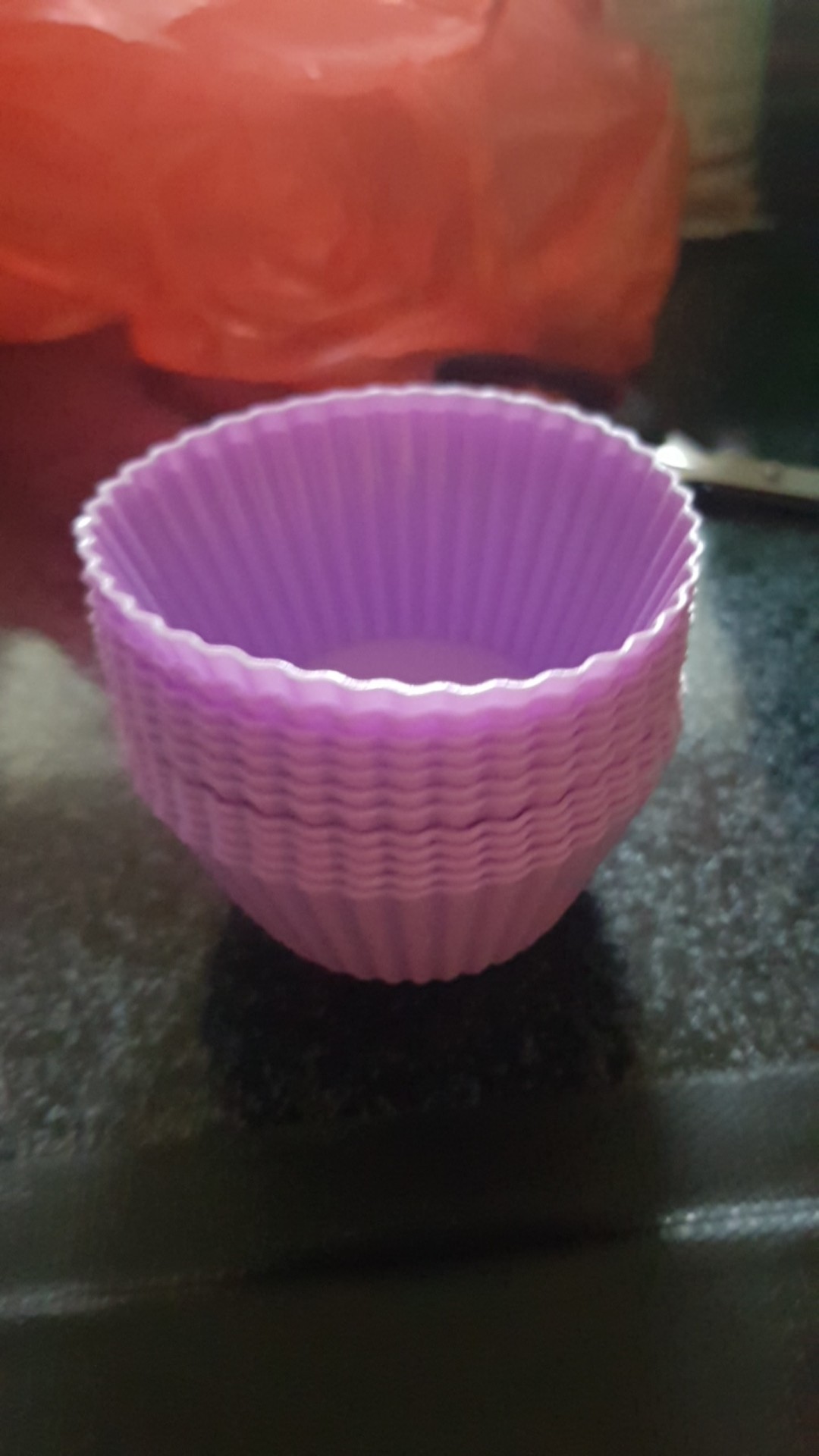 12pcs Cetakan Muffin Bahan Silikon