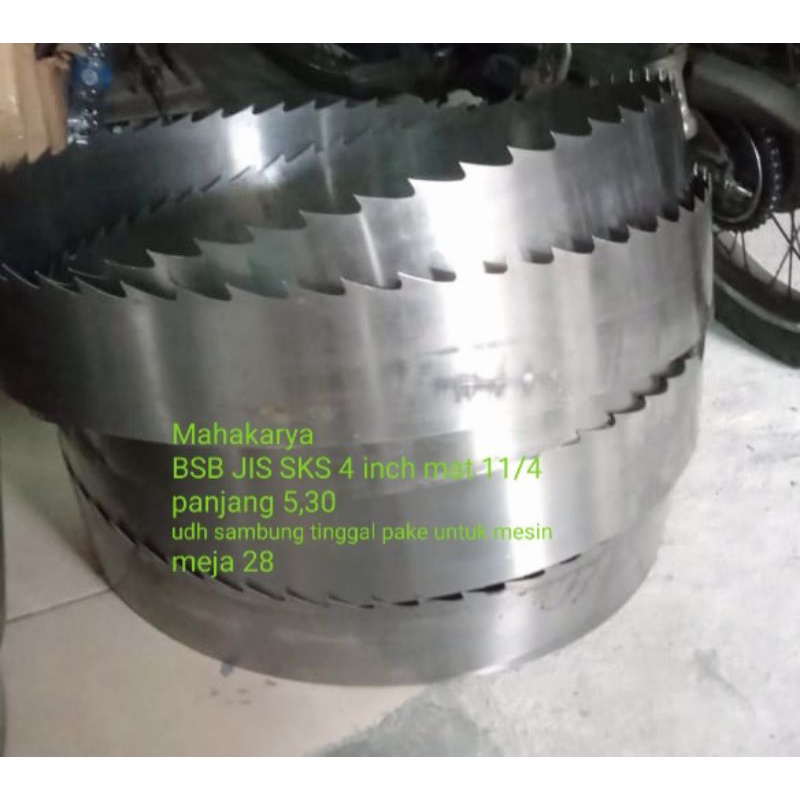 mata BENSAW SOMIL JIS SKS 51 4 INCH/ PANJANG 5,30/ UNTUK meja 28/Bensaw