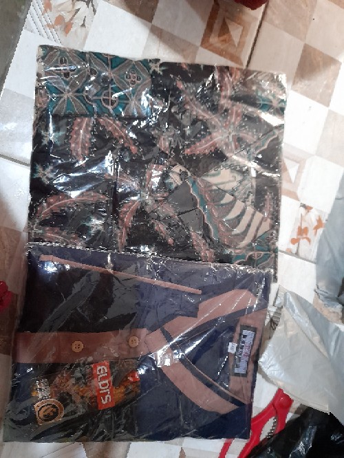 Kemeja Batik Pria Size M L Xl Xxl Atasan Pria Dewasa