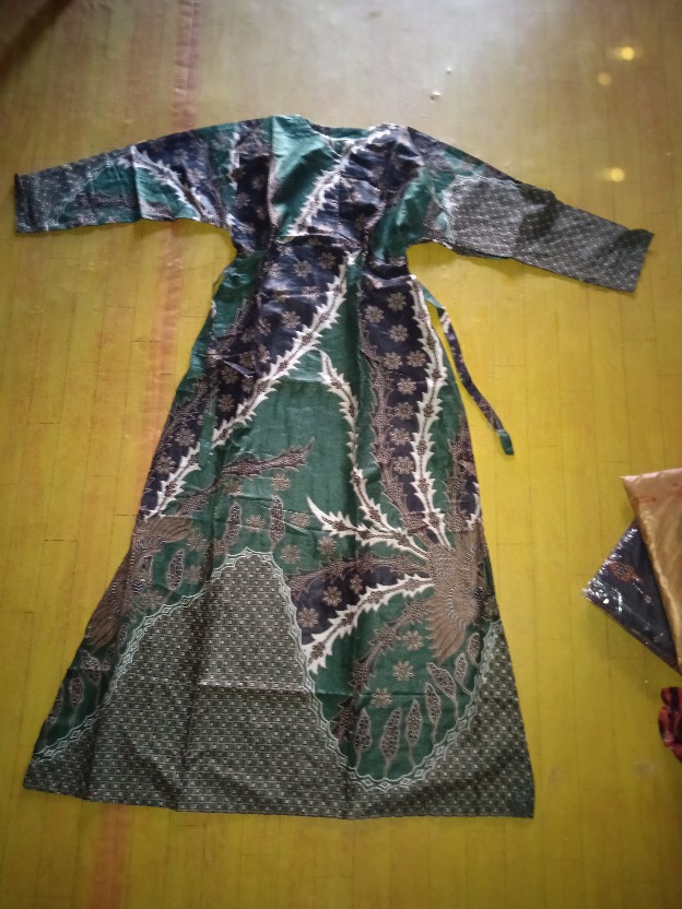 Gamis Batik Manggar,sekar,cantik, Kubis,kupu,padi,daun/bisa Cod