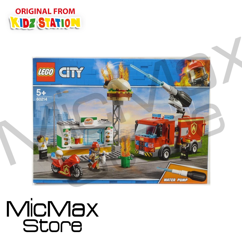 lego city fire burger bar