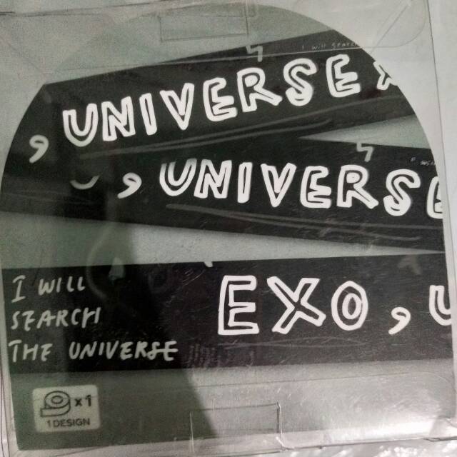Exo masking tape /lakban exo official sum market