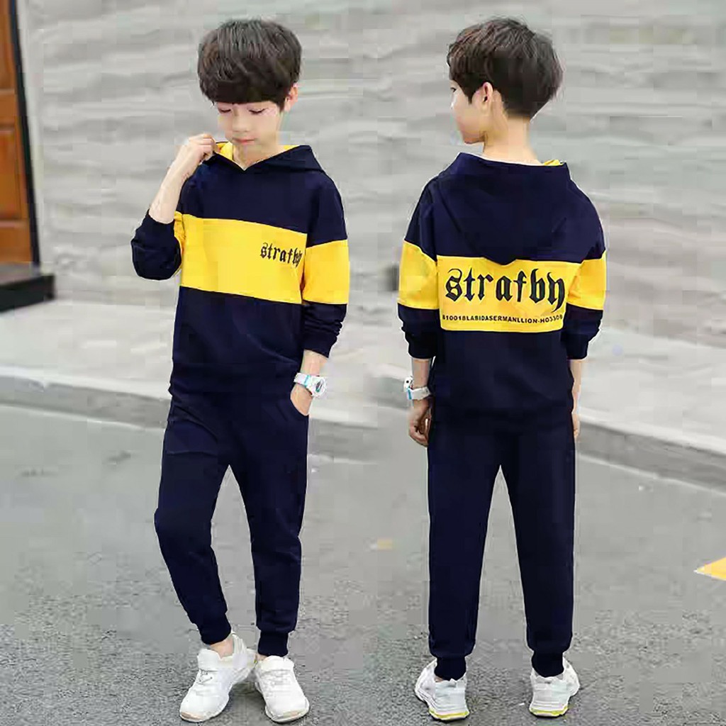 Setelan Baju Anak Laki Laki Jaket Umur 6 7 8 9 10 Tahun Pakain Anak Cowok Cool Terbaru