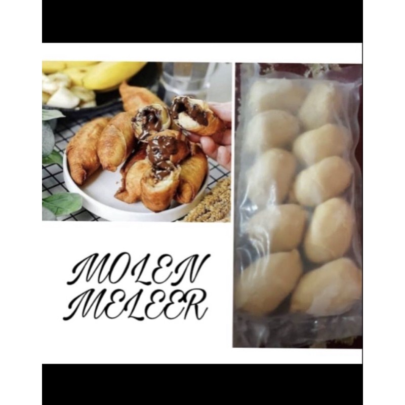 

molen pisang coklat