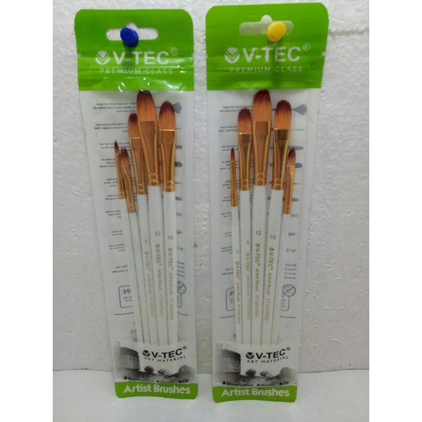

Kuas cat air set 605786/5 v-tec isi 5pcs