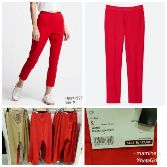 uniqlo slim pants