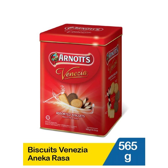 

Arnotts Biscuit Venezia Assorted 565g