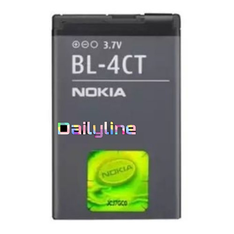 DAILYLINESO BATERAI BATTRE BATERAY ORIGINAL NOKIA BL -4CT / BL-4CT / 2720 / 6600 ORIGINAL