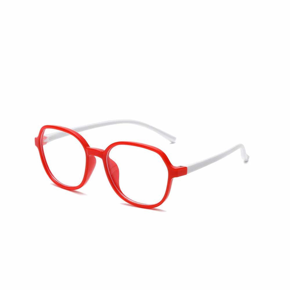 Kacamata Anak [ Merah ] Anti Radiasi Blue Ray (Design Korea) Laki-laki &amp; Perempuan - HM679