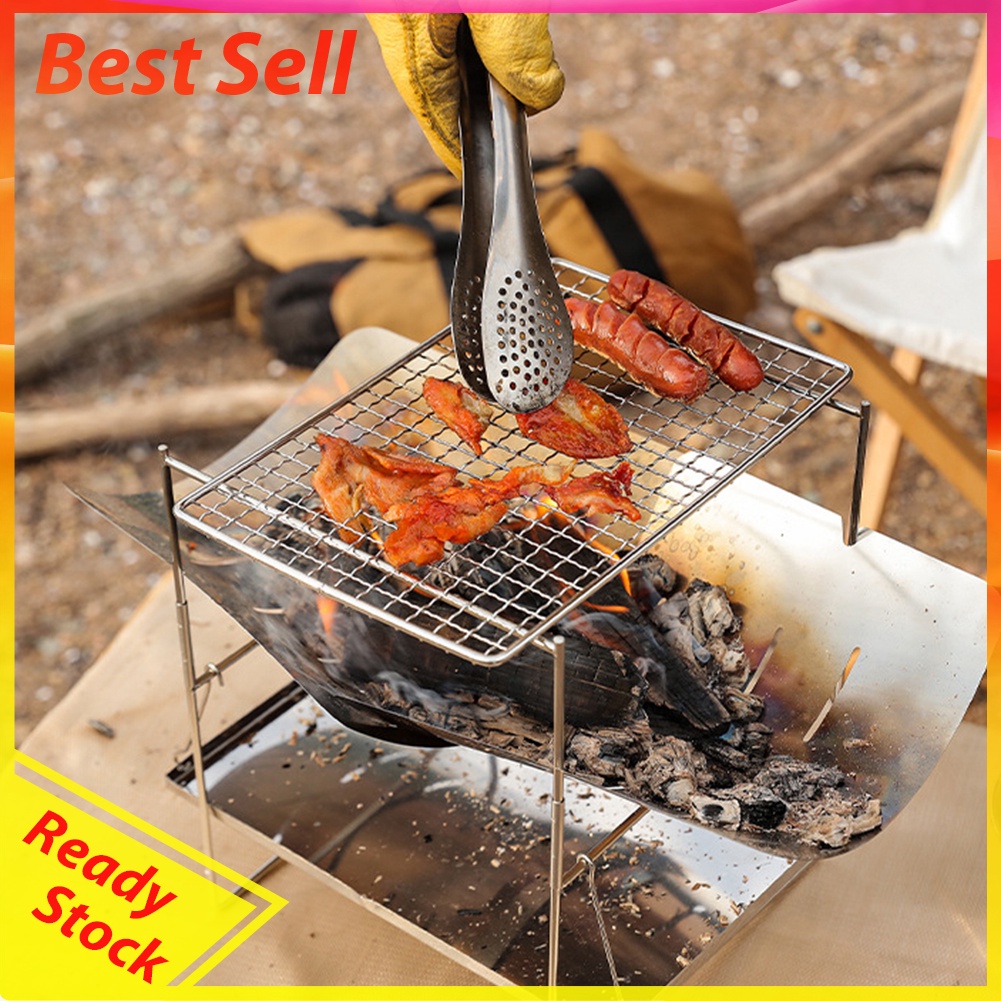 Outdoor Detachable Folding Camping Grill Ultra-Light Barbecue Grill Stove