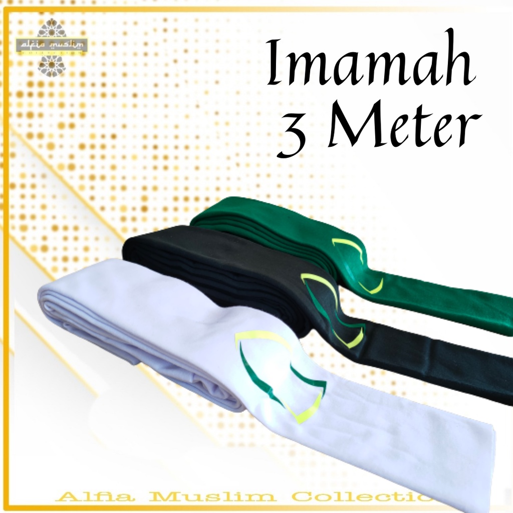 Sorban Imamah 3 Meter