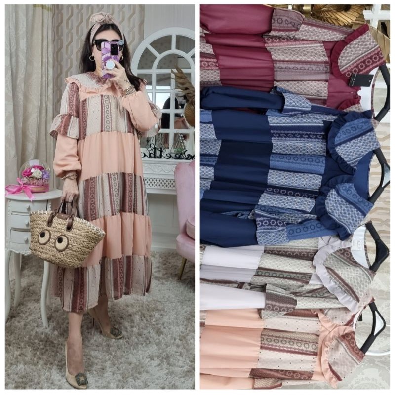 Meijiewang | Midi Ceruty umpak | midi meijiewang