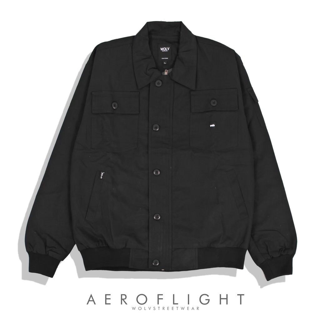 Jaket Aero Flight Original // Jaket Bomber Brand Lokal Bandung Terlaris