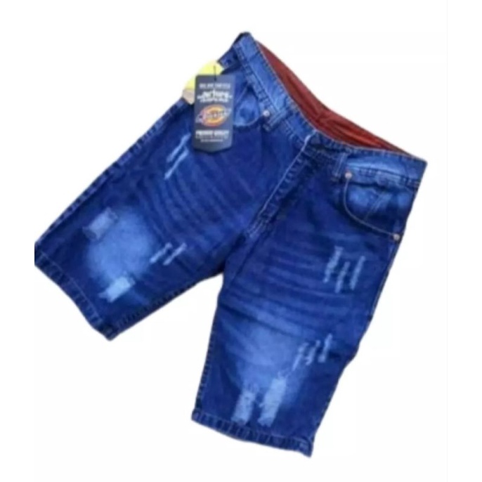 Celana Pendek Jeans Pria Sobek Destroy Celana Jeans Pendek Pria Model Fashion Terlaris Jeans Pendek Pria Distro