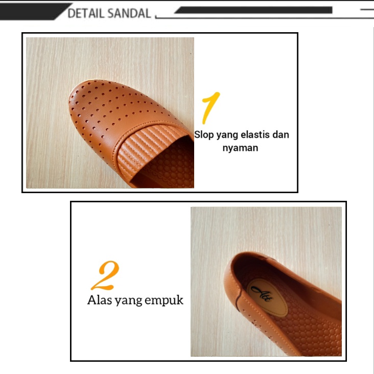 gof ATT NSWK 468, SLK 474, SWK 469 SEPATU KARET WANITA Flat Shoes Anti Air Nyaman Dipakai Ringan