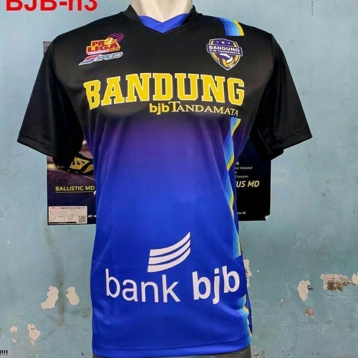 E9S COD- Kaos Voli, Jersey Voli, Jersi Proliga Jersey Voliball Bandung BJB Tandamata❁ (Best)Murah ba
