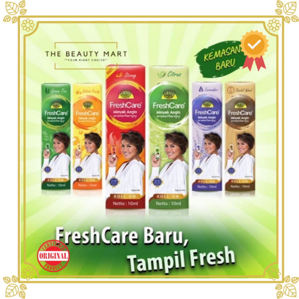 FreshCare Minyak Angin AromaTherapy Aroma Therapy 10ml Teens Press &amp; Relax / Eucalyptus Patch