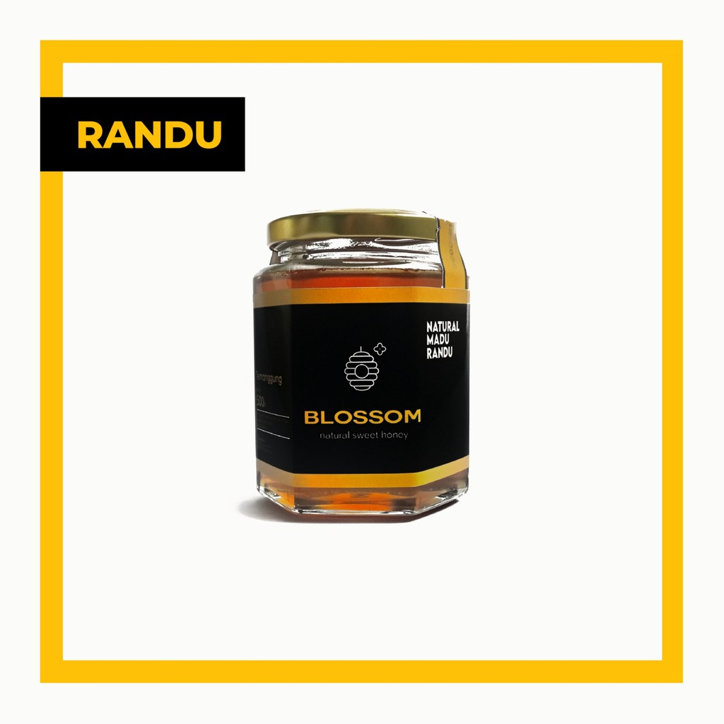 

[COD] Madu Asli - Madu Murni Randu 350gr Asli & Murni 100% Madu Blossom