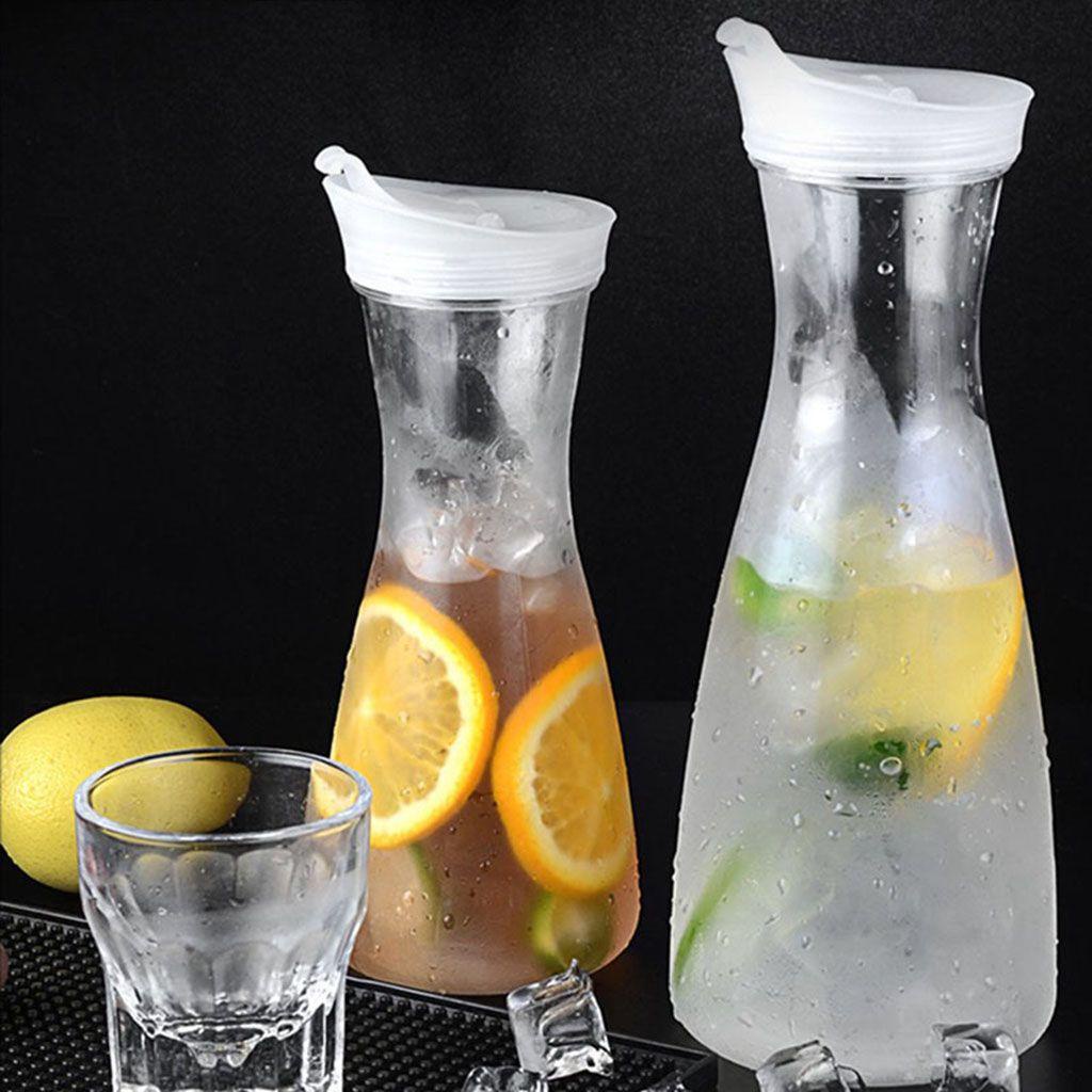 Rebuy Botol Air Plastik Food Grade Tahan Lama Untuk Minuman Dingin Dengan Tutup Drinkware Tea Jug Lemonade Jar