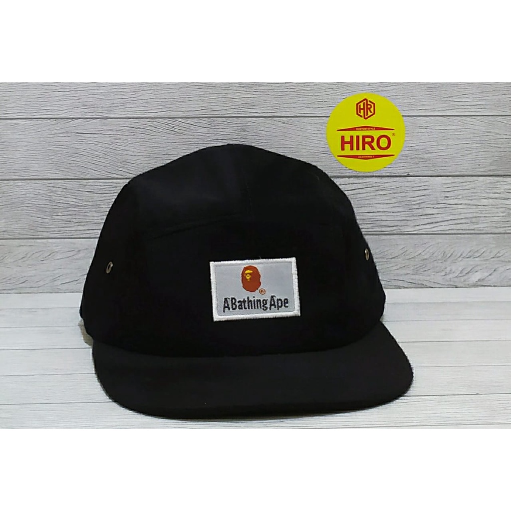 [COD]Topi Distro Pria/Topi Snapback Bordir BTHG Lima Panel/Topi Hip-Hop