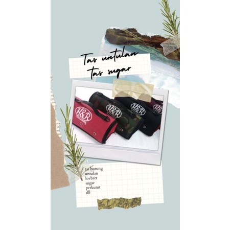 TAS UNTULAN LOVEBIRD/BURUNG FALK/TUPAI/PLECI/KENARI/HAMSTER DAN HEWAN KECIL LAIN