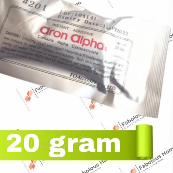 

➳ Lem Aron Alpha Lem Creazy Instant Glue 20G ♙