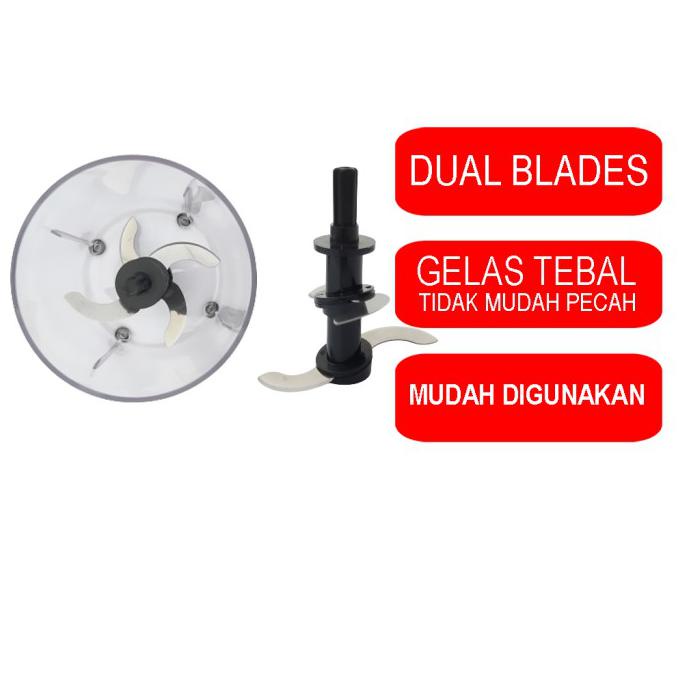 Happy Call Me Food Chopper Food Processor Blender Kapsul HC001CH